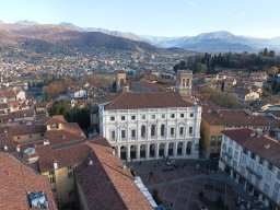 Città Alta, Bergamo - Vista dalla Torre civica (Campanone)