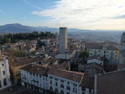 Città Alta, Bergamo - Vista dalla Torre civica (Campanone)