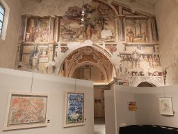 Bergamo - Ex Chiesa di Santa Maria Maddalena, mostra di Serenella Oprandi