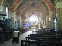 Ponteranica - Chiesa dei S.S. Vincenzo e Alessandro, con Polittico del Lotto