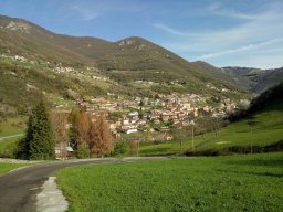 Adrara San Martino - Vista su Adrara San Rocco da Monte Oliveto